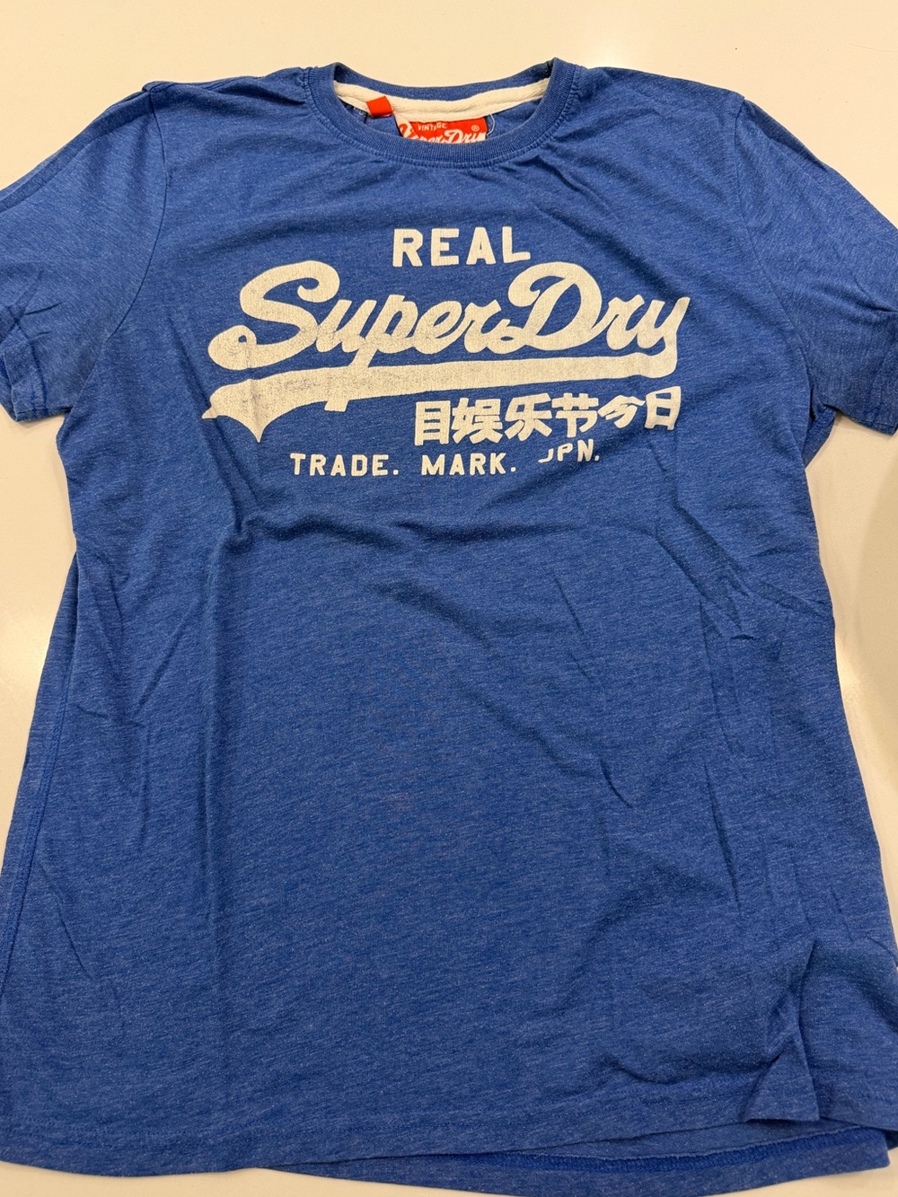 Superdry Royal Blue Logo Short Sleeve Tee